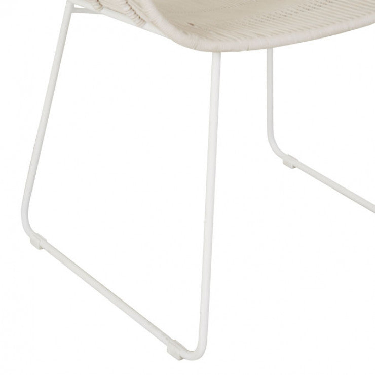 Marina Laze Dining Chair Chalk
