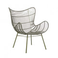 Mauritius Wing Chair Moss Green