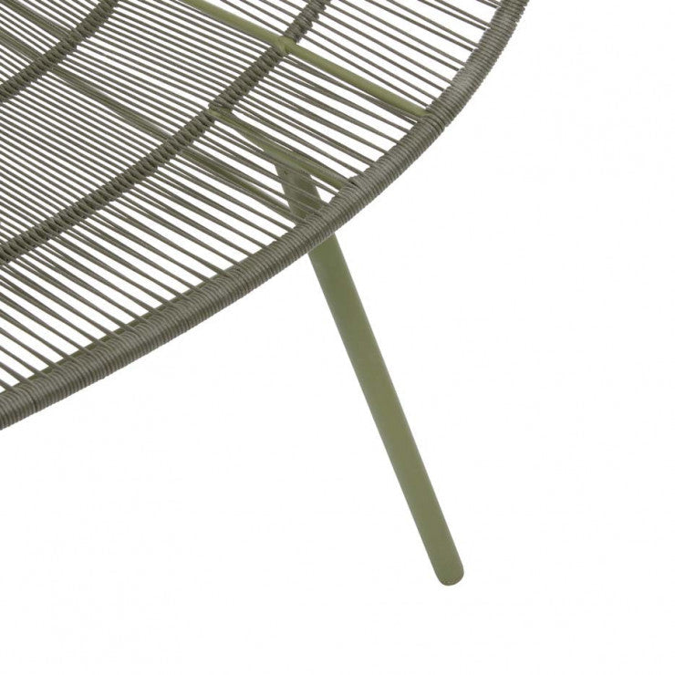 Mauritius Wing Chair Moss Green