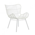 Mauritius Wing Chair Small White