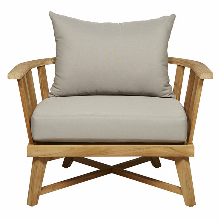 Sonoma Slat Sofa Chair Dove