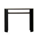 Classique Oval Shelf Console Black