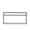 Elle Slim Console 1500mm White/Black