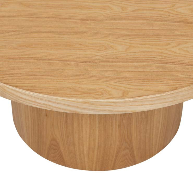 Classique Pedestal Coffee Table Natural