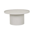 Classique Pedestal Coffee Table Oyster Ash