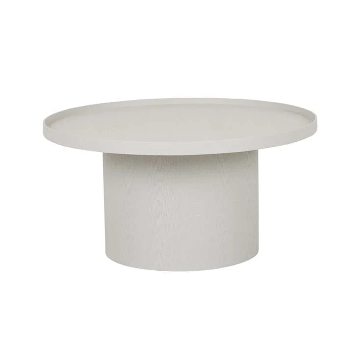 Classique Pedestal Coffee Table Oyster Ash