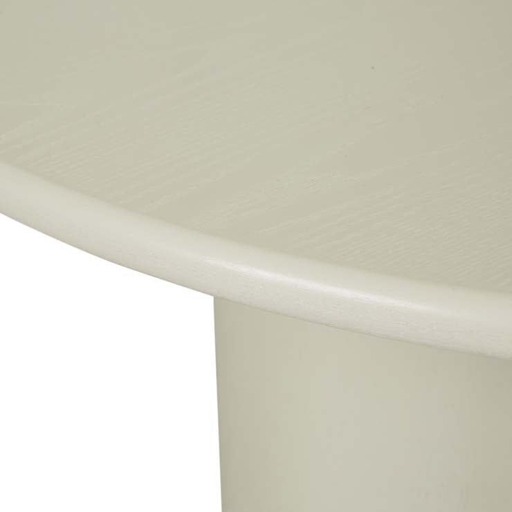 Artie Wave Dining Table Putty