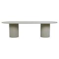 Benjamin Ripple Dining Table Putty 2800mm