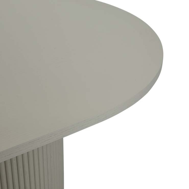 Benjamin Ripple Dining Table Putty 2800mm