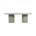 Benjamin Ripple Dining Table Putty 2200mm