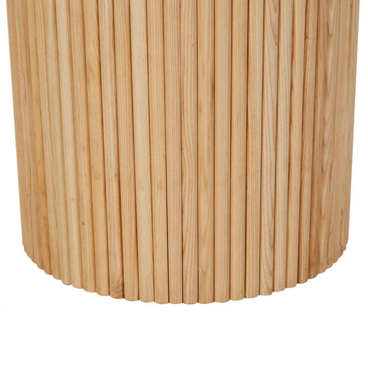 Benjamin Ripple Round Dining Table Natural 1200mm