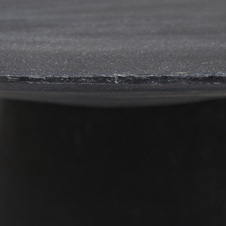 Livorno Dining Table Six Seater Black Speckle
