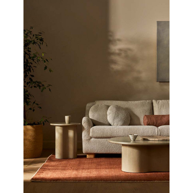 Artie Wave Side Table Putty
