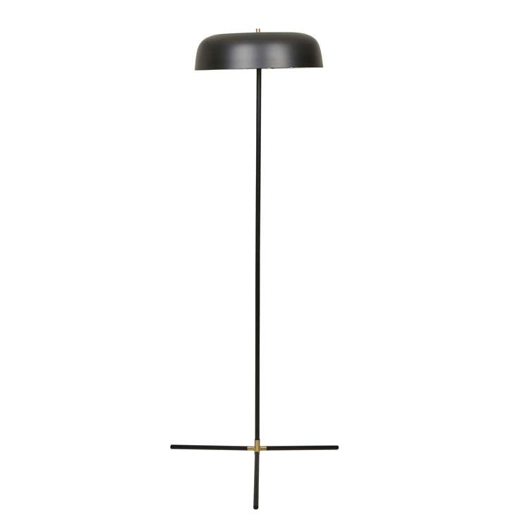Easton Canopy Floor Lamp Black