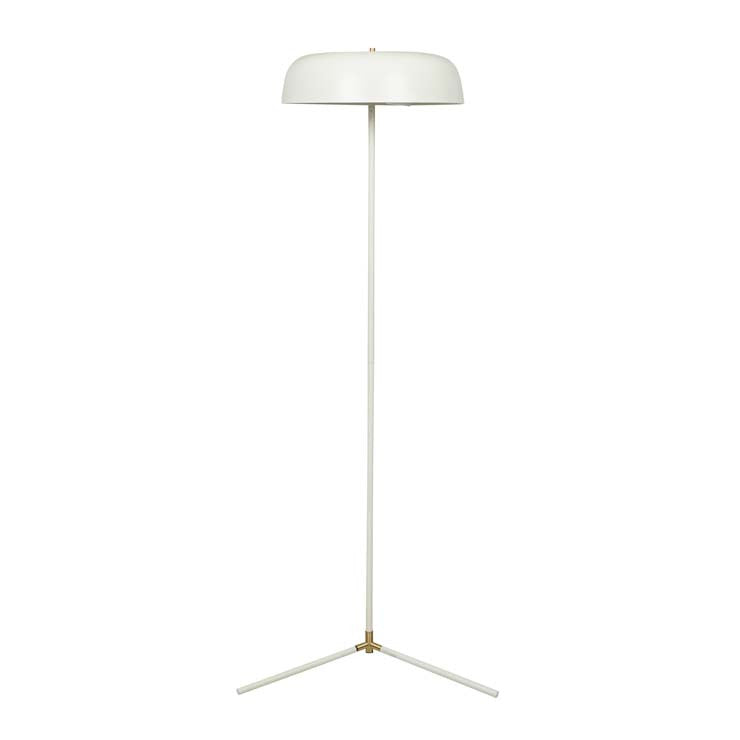 Easton Canopy Floor Lamp White