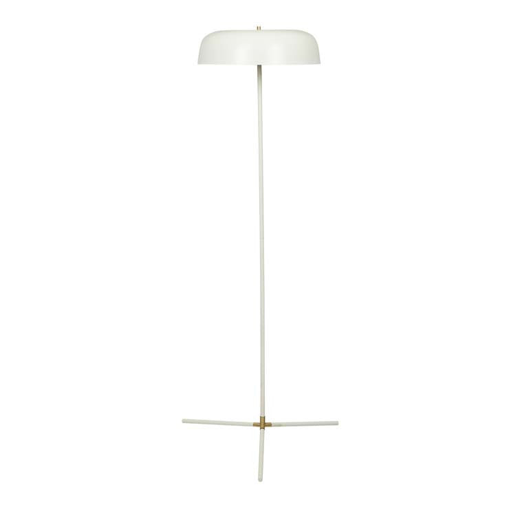 Easton Canopy Floor Lamp White