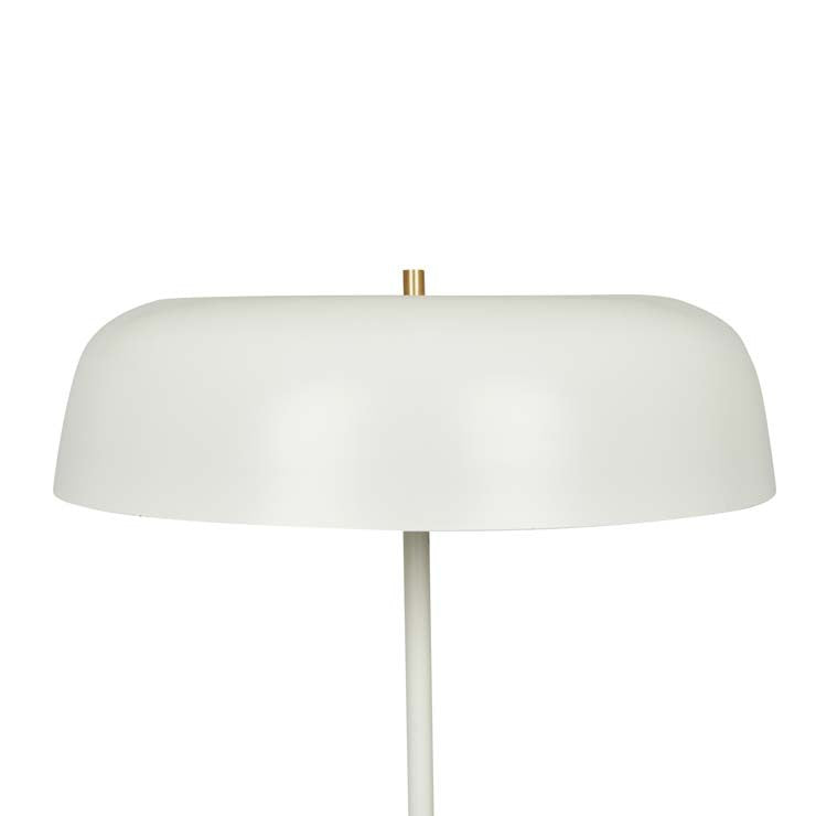 Easton Canopy Floor Lamp White