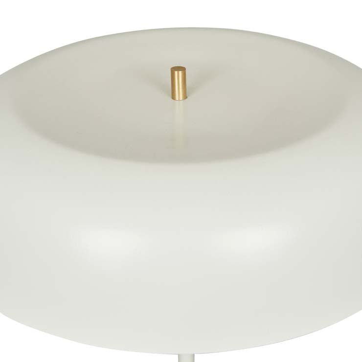 Easton Canopy Floor Lamp White