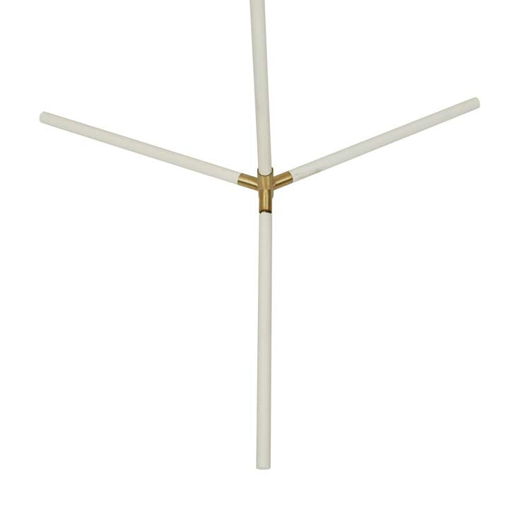Easton Canopy Floor Lamp White