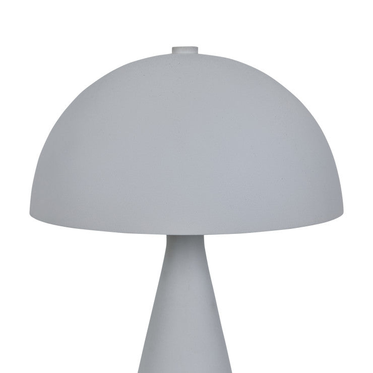 Easton Dome Table Lamp Grey