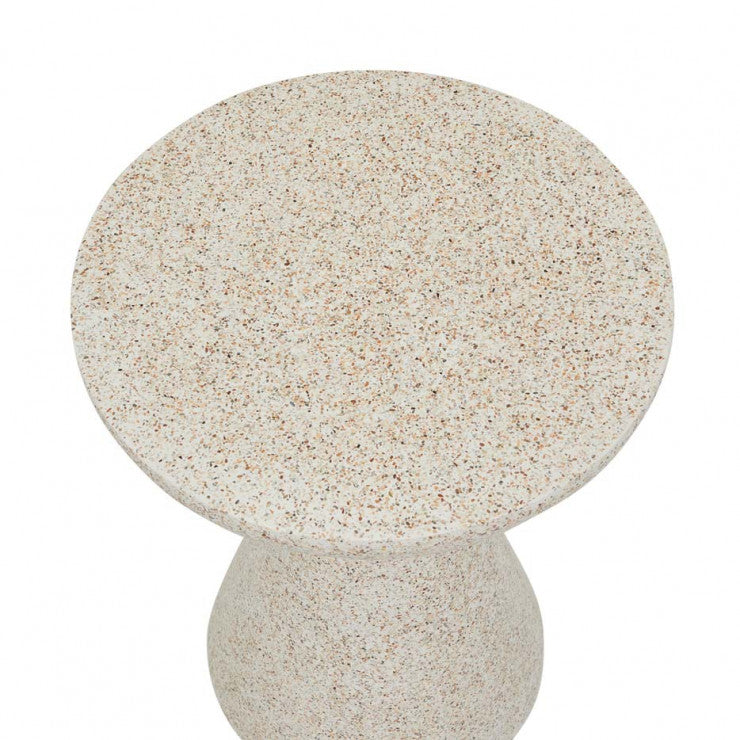 Livorno Luna Side Table Warm Sand