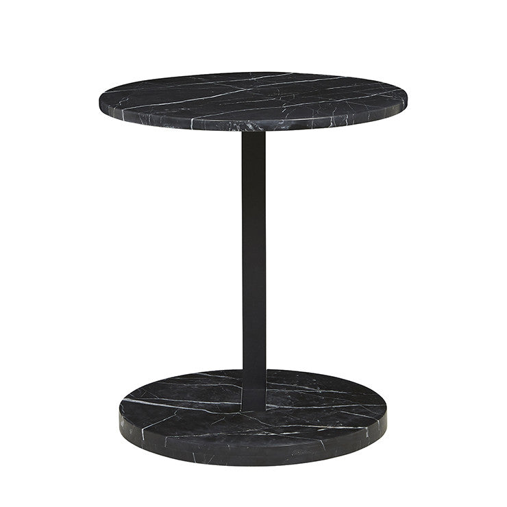 Amara Linear Side Table Black