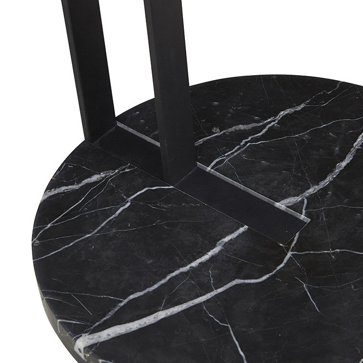 Amara Linear Side Table Black