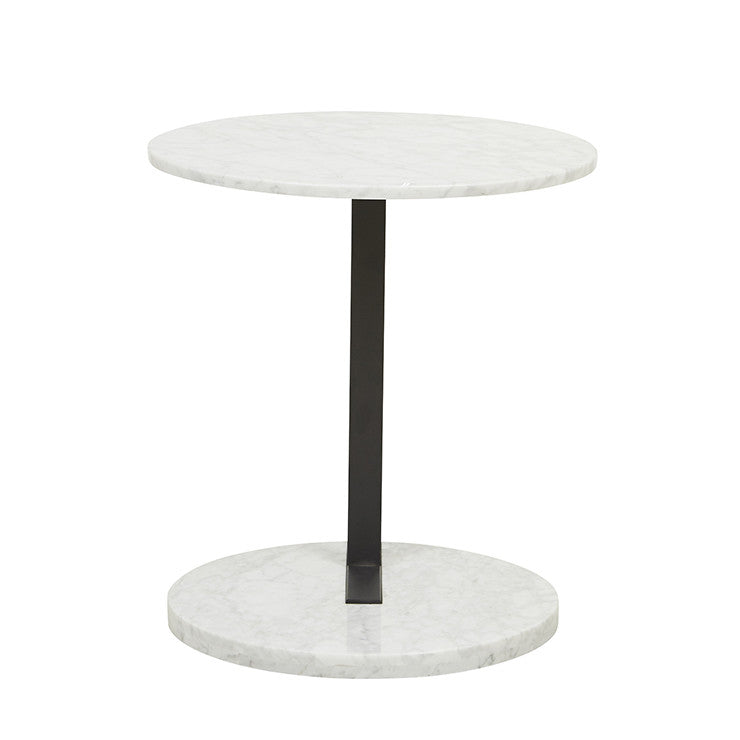 Amara Linear Side Table White