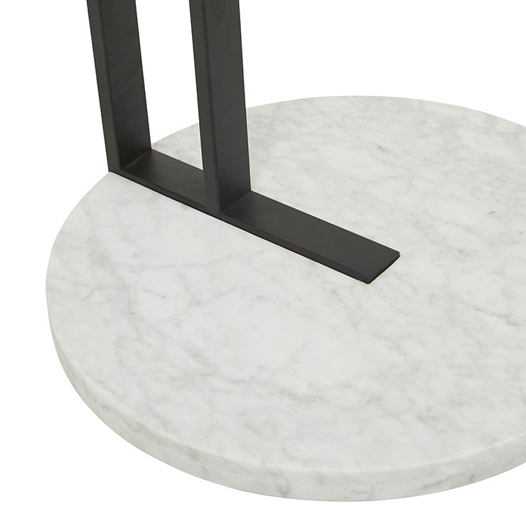 Amara Linear Side Table White