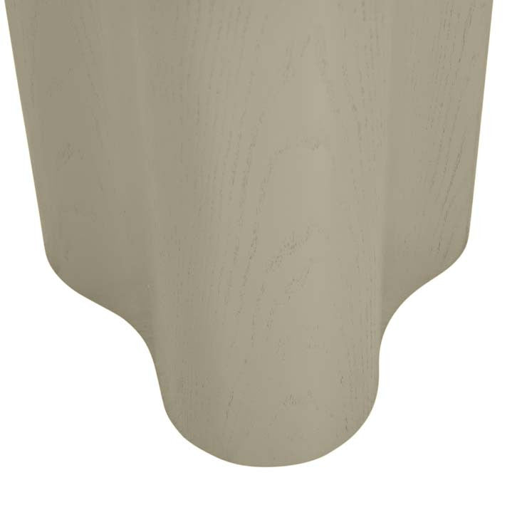 Artie Wave Side Table Putty