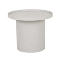 Classique Pedestal Side Table Oyster Ash