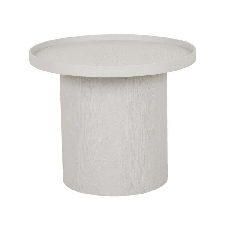 Classique Pedestal Side Table Oyster Ash