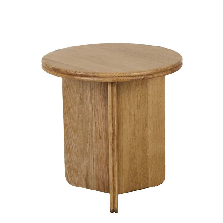 Solstice Slice Side Table New Oak