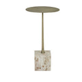 Verona Pillar Side Table Latte