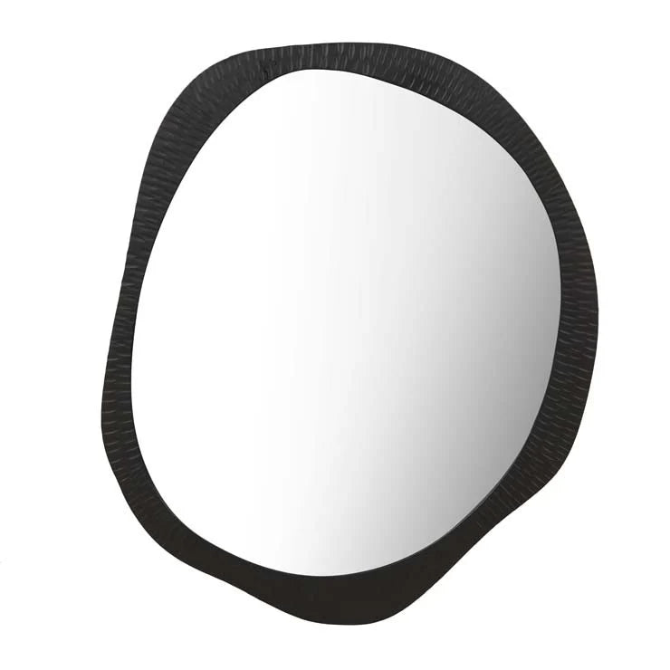 Verona Abstract Mirror Large Black