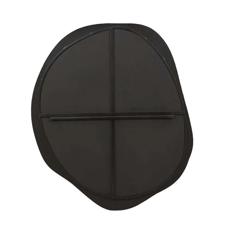 Verona Abstract Mirror Large Black