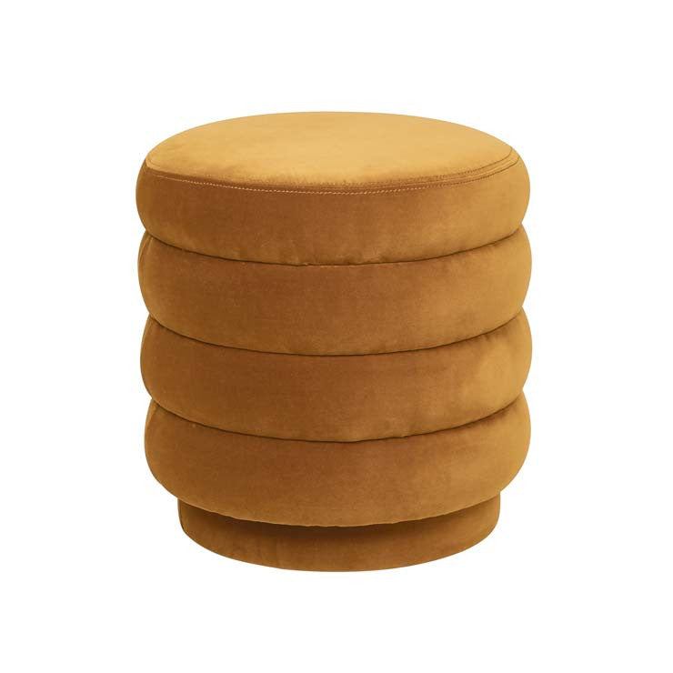 Kennedy Ribbed Ottoman Toffee Velvet