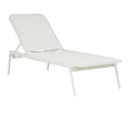 Portsea Classic Sunbed White