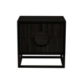 Benjamin Ripple Bedside Black