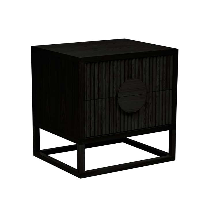 Benjamin Ripple Bedside Black