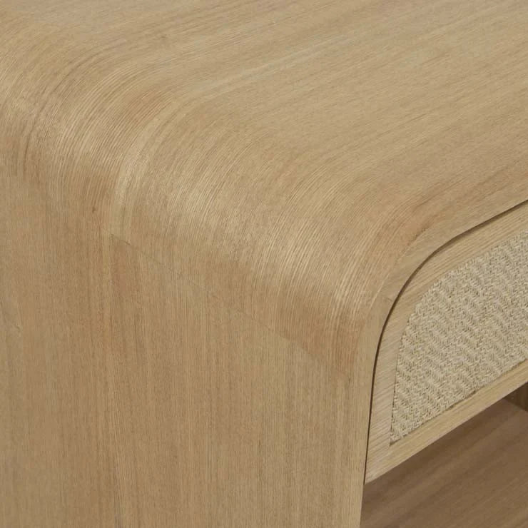 Chloe Arc Bedside Natural Ash