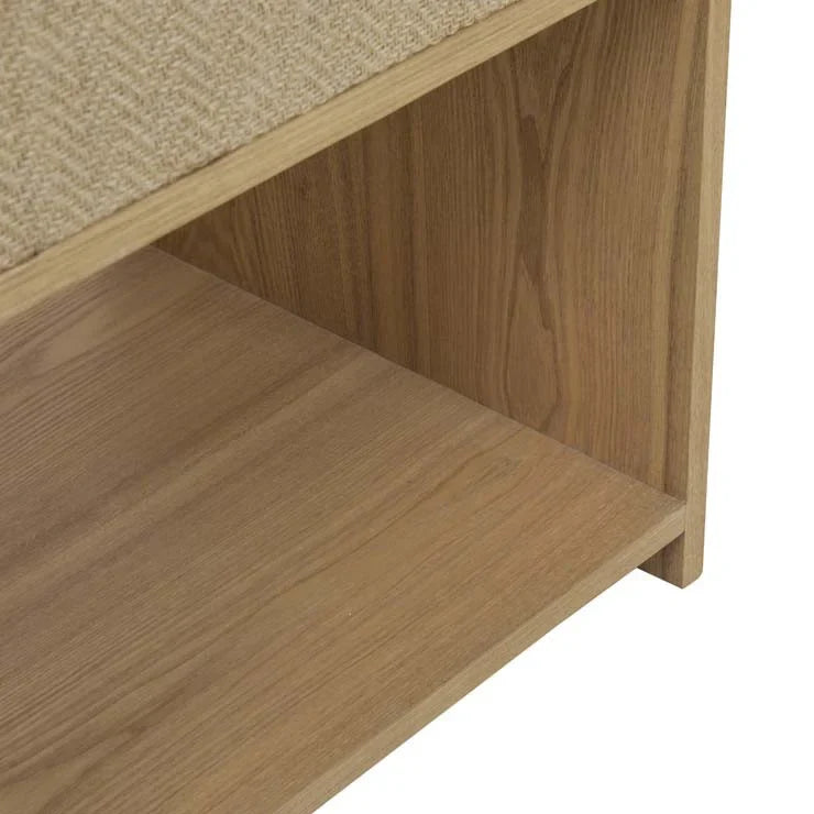 Chloe Arc Bedside Natural Ash