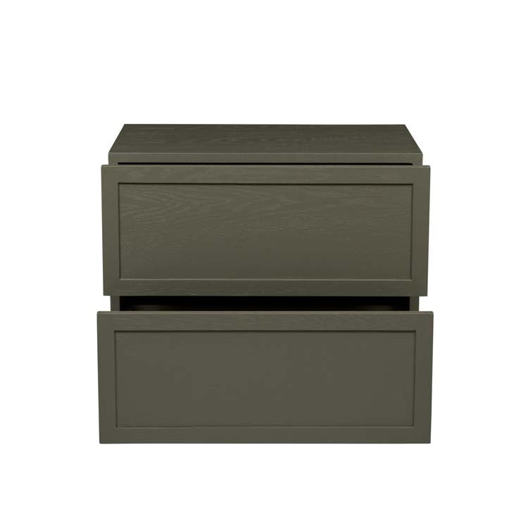 Maxwell Modern Bedside Snowgum