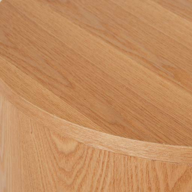 Oberon Crescent Bedside Natural