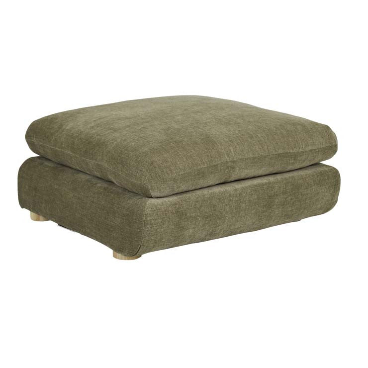 Hugo Marla Ottoman Copeland Olive