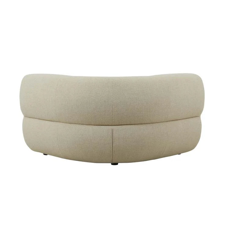 Juno Cloud Corner Sofa Cashew Tweed