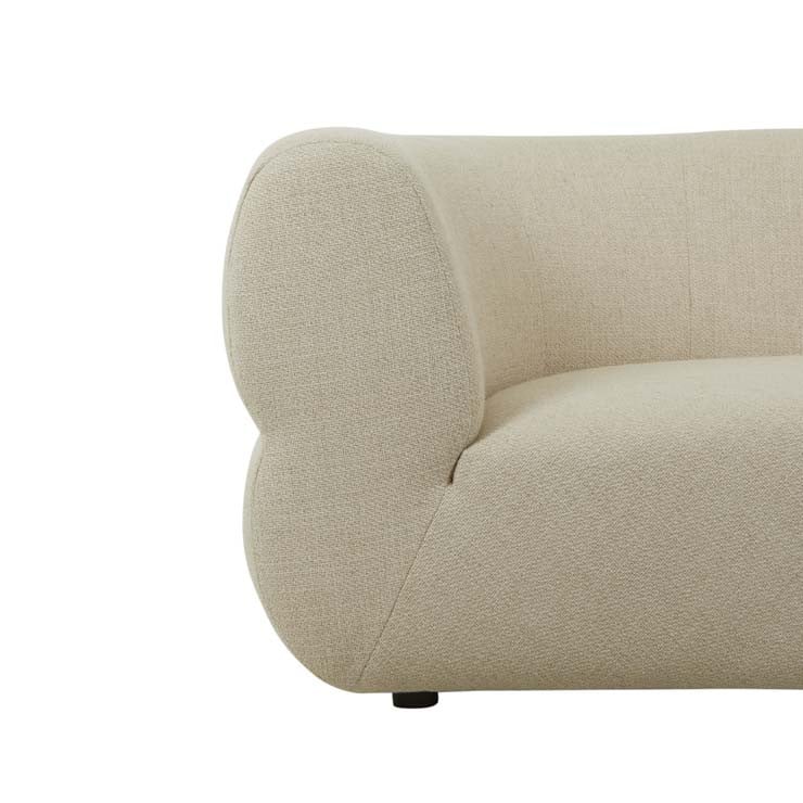 Juno Cloud Corner Sofa Cashew Tweed