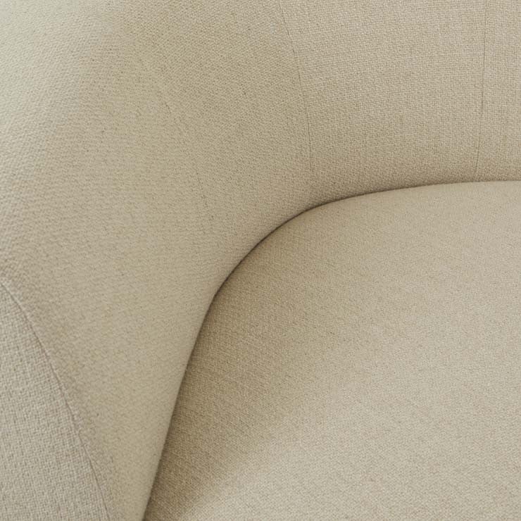 Juno Cloud Corner Sofa Cashew Tweed