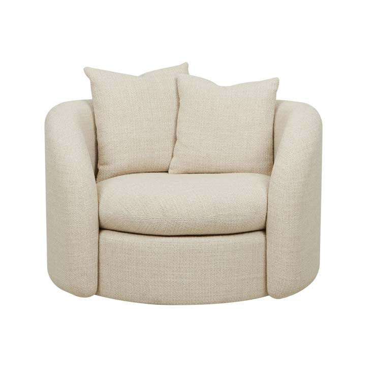 Juno Orb Sofa Chair Cashew Tweed