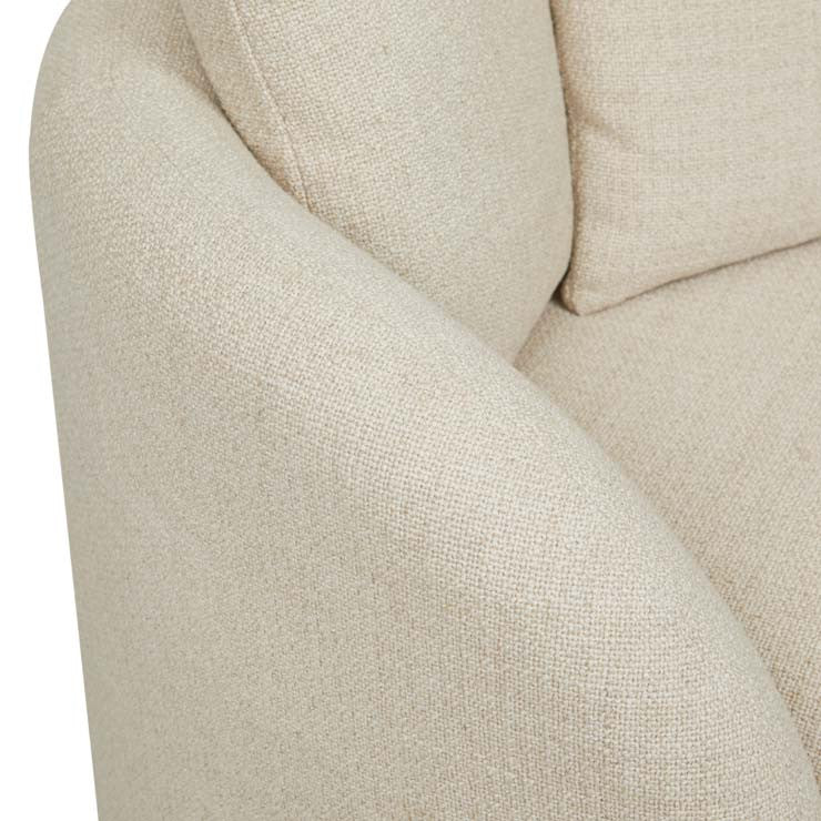 Juno Orb Sofa Chair Cashew Tweed